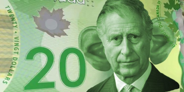 Prince Charles on a $20 bill