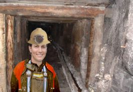 Jared Kushner in a mine